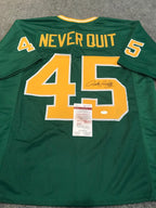Rudy Ruettiger Autographed Signed Notre Dame Jersey Jsa  Coa