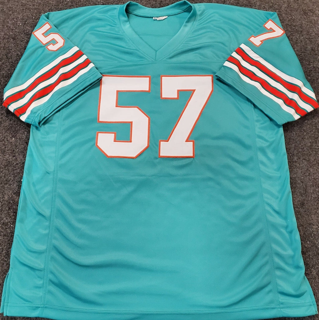 Miami Dolphins Dwight Stephenson Autographed Signed Inscribed Jersey Jsa  Coa