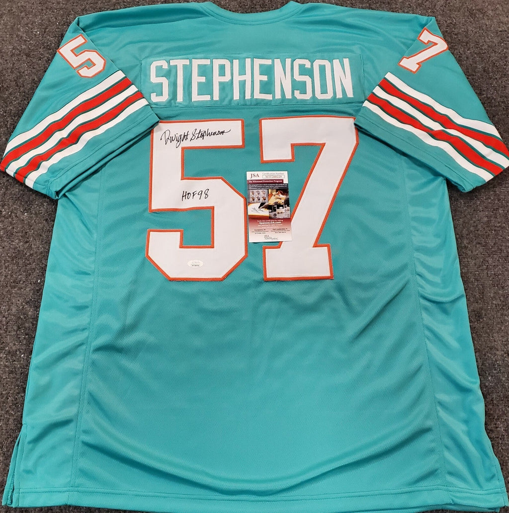 Miami Dolphins Dwight Stephenson Autographed Signed Inscribed Jersey Jsa  Coa