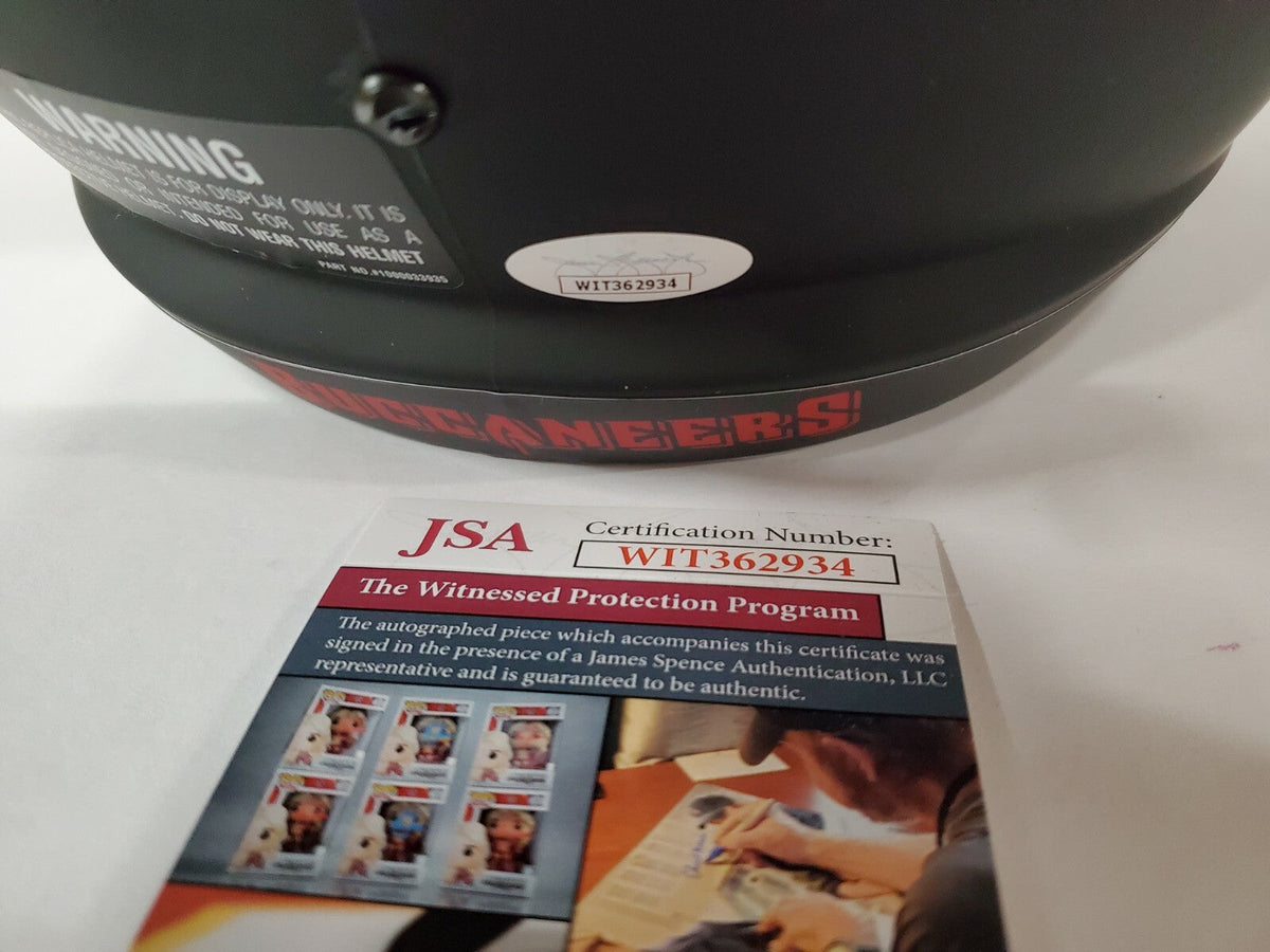 Dexter Jackson Signed Tampa Bay Buccaneers Full Size Eclipse Helmet Jsa Coa