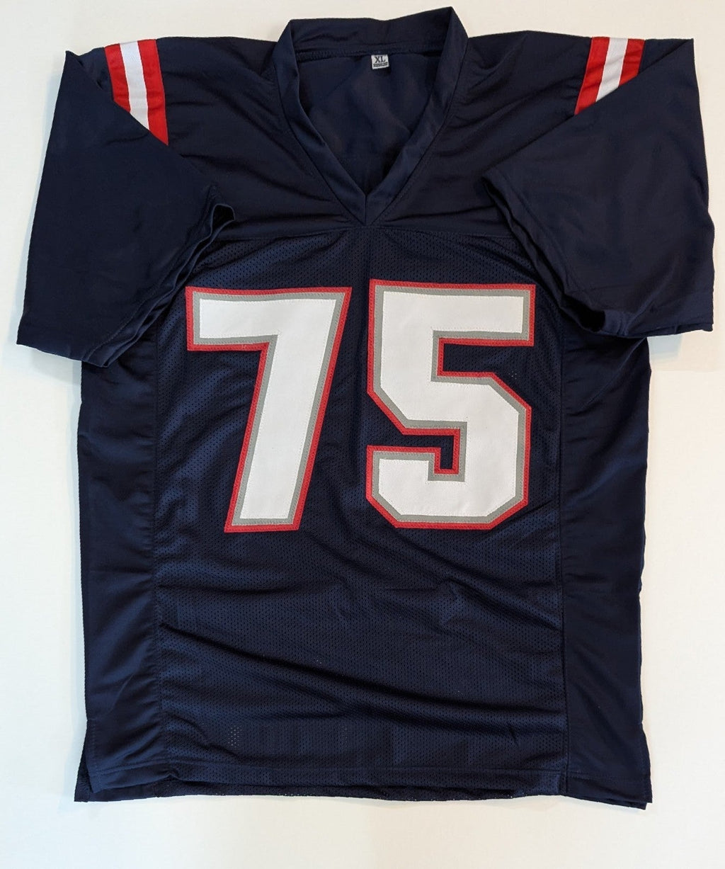 New England Patriots Alijah Vera-Tucker Autographed Signed Jersey Jsa Coa