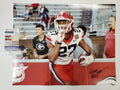 Georgia Bulldogs Eric Stokes Autographed Signed 16X20 Photo Jsa  Coa