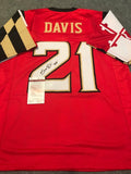Sean Davis Autographed Signed Maryland Terrapins Jersey Jsa Coa