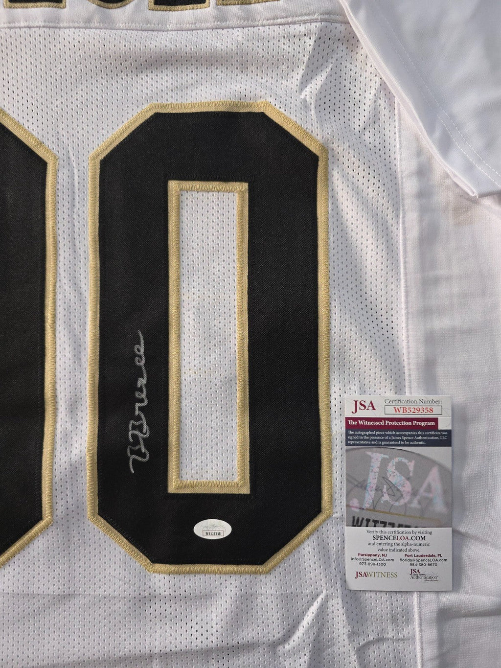 New Orleans Saints Bryan Bresee Autographed Signed Jersey Jsa Coa