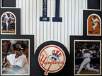 Framed N.Y. Yankees Gary Sheffield Autographed Signed Jersey Beckett Holo