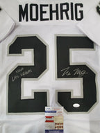 Las Vegas Raiders Tre'von Moehrig Autographed Inscribed Jersey Jsa Coa