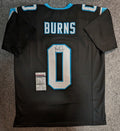 Carolina Panthers Brian Burns Autographed Signed Jersey Jsa  Coa Number Zero