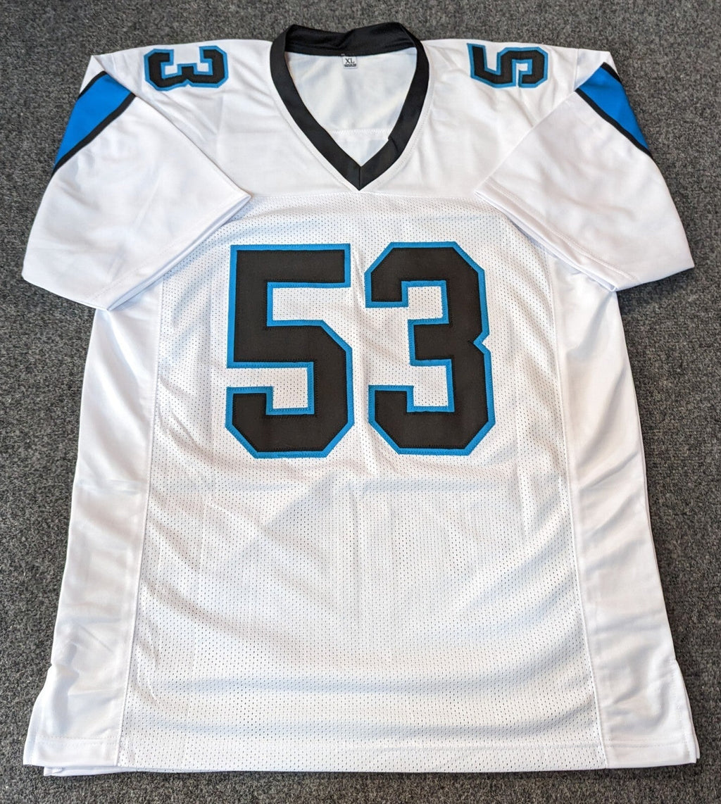 Carolina Panthers Brian Burns Autographed Signed Jersey Jsa  Coa