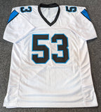 Carolina Panthers Brian Burns Autographed Signed Jersey Jsa  Coa