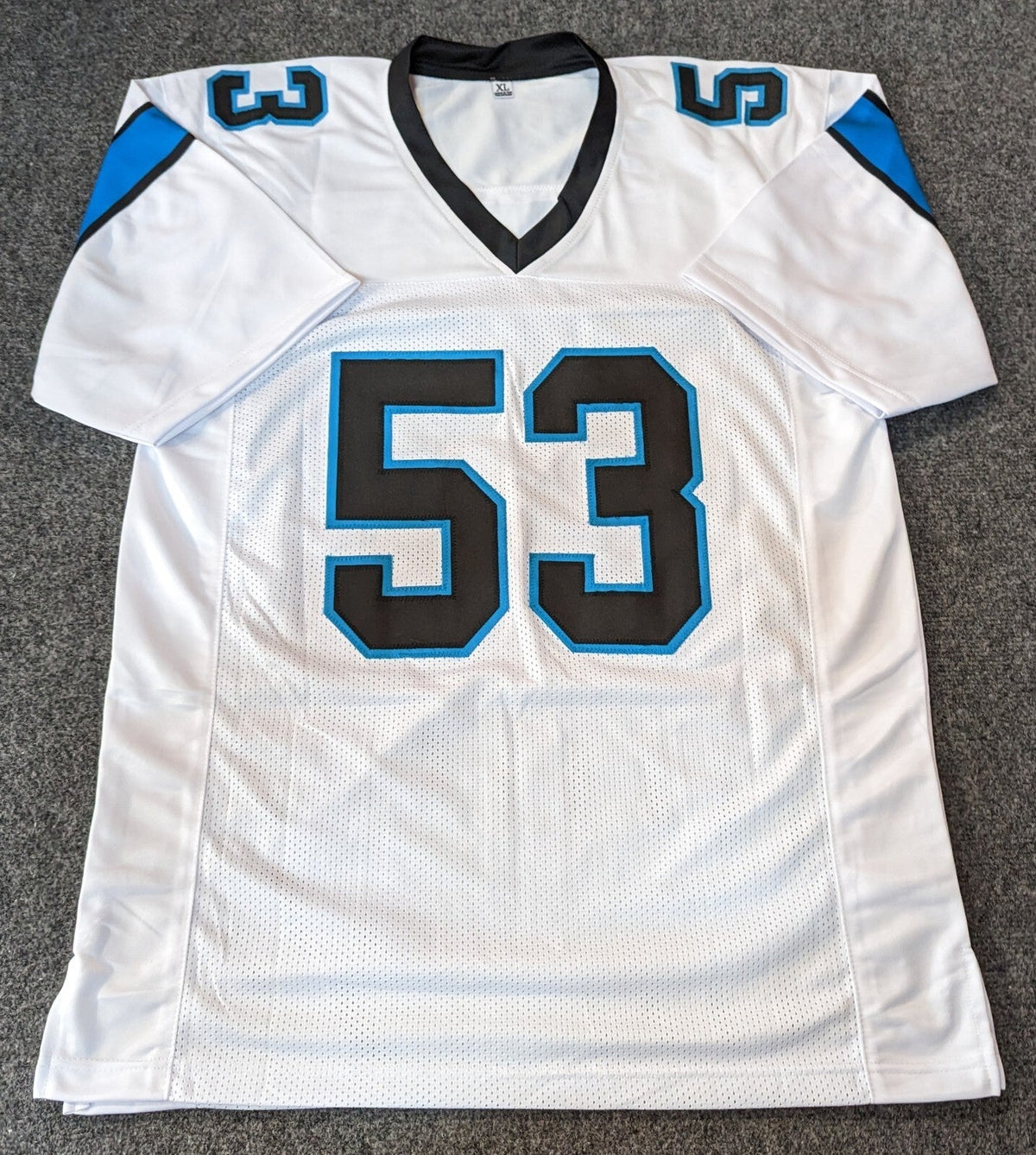 Carolina Panthers Brian Burns Autographed Signed Jersey Jsa  Coa