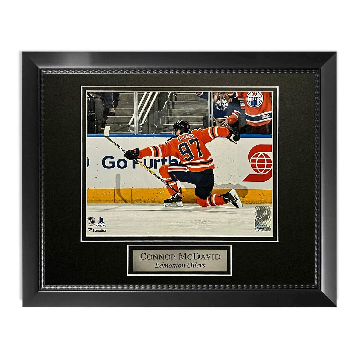 Connor McDavid Unsigned Photograph Framed to 11x14