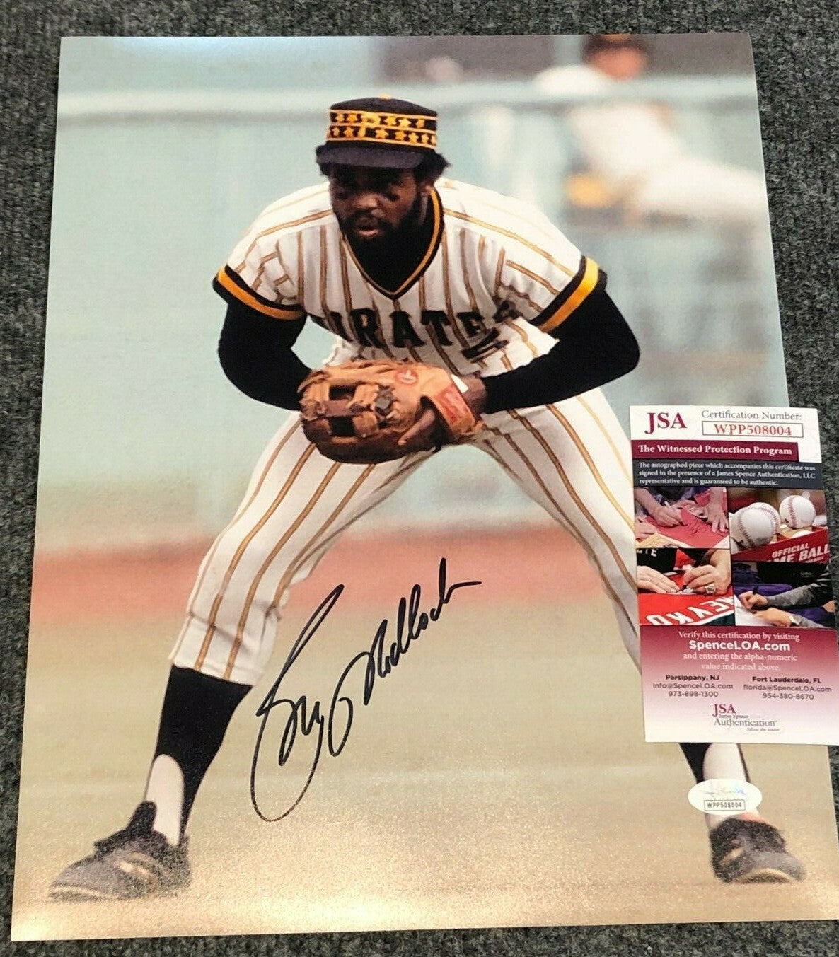 Bill Madlock Autographed Signed Pittsburgh Pirates 11X14 Photo Jsa  Coa