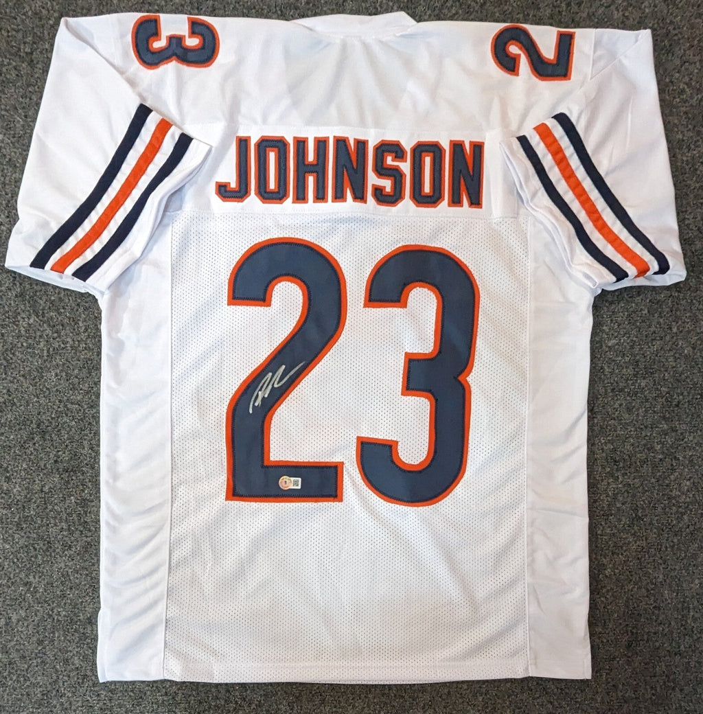 Chicago Bears Roschon Johnson Autographed Signed Jersey Beckett Holo