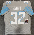 Detroit Lions D'andre Swift Autographed Signed Jersey Jsa Coa