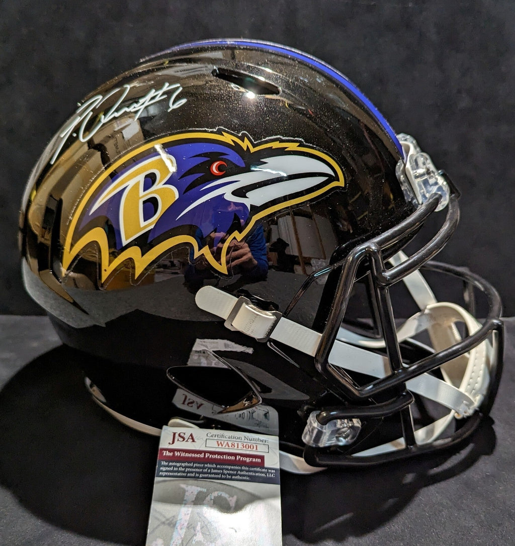 Baltimore Ravens Patrick Queen Autographed Signed Speed Replica Full Size Jsa