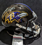 Baltimore Ravens Patrick Queen Autographed Signed Speed Replica Full Size Jsa