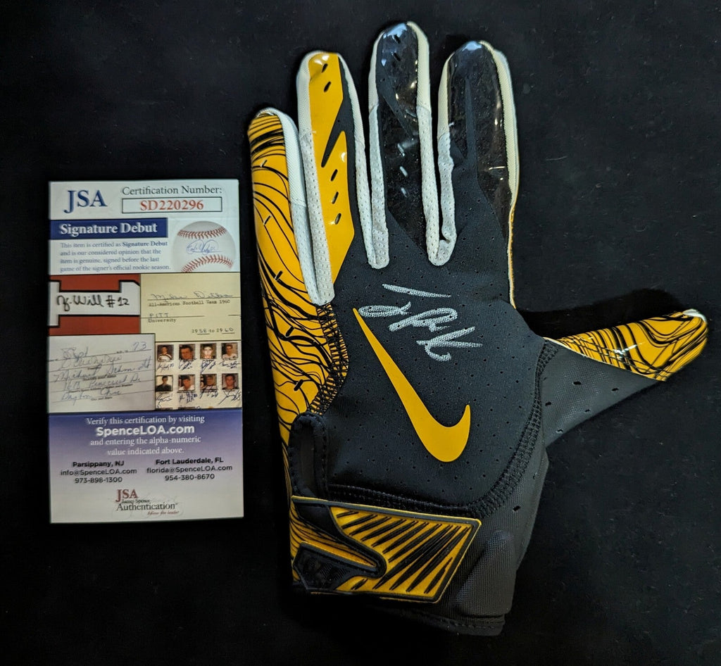 Pittsburgh Steelers Joey Porter Jr Signed Glove Jsa Coa