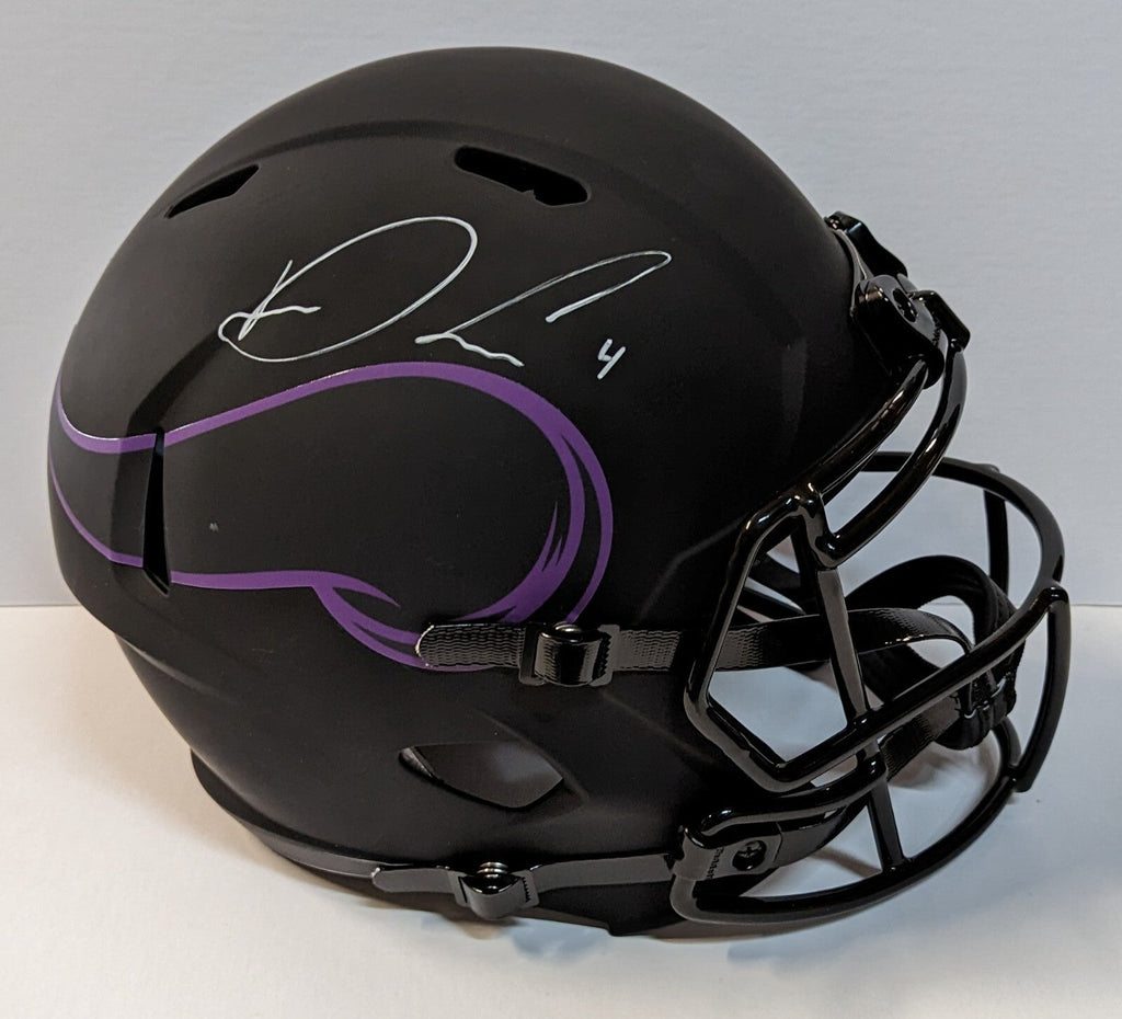Minnesota Vikings Dalvin Cook Signed Full Size Eclipse Replica Helmet Jsa Coa