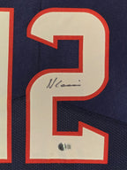 Framed Houston Texans Nico Collins Autographed Signed Jersey Beckett Holo
