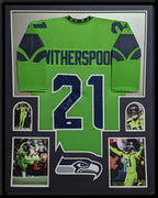 Framed Seattle Seahawks Devon Witherspoon Autographed Signed Jersey Jsa Coa