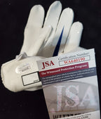 Denver Broncos Damarri Mathis Autographed Signed Glove Jsa Coa