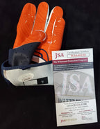 Denver Broncos Damarri Mathis Autographed Signed Glove Jsa Coa