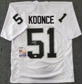 Las Vegas Raiders Malcolm Koonce Autographed Jersey Jsa Coa