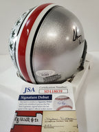 Shaun Wade Autographed Signed Ohio State Buckeyes Vsr Mini Helmet Jsa Debut Coa