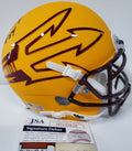 Frank Darby Autographed Signed Arizona State Sun Devils Mini Helmet Jsa Coa