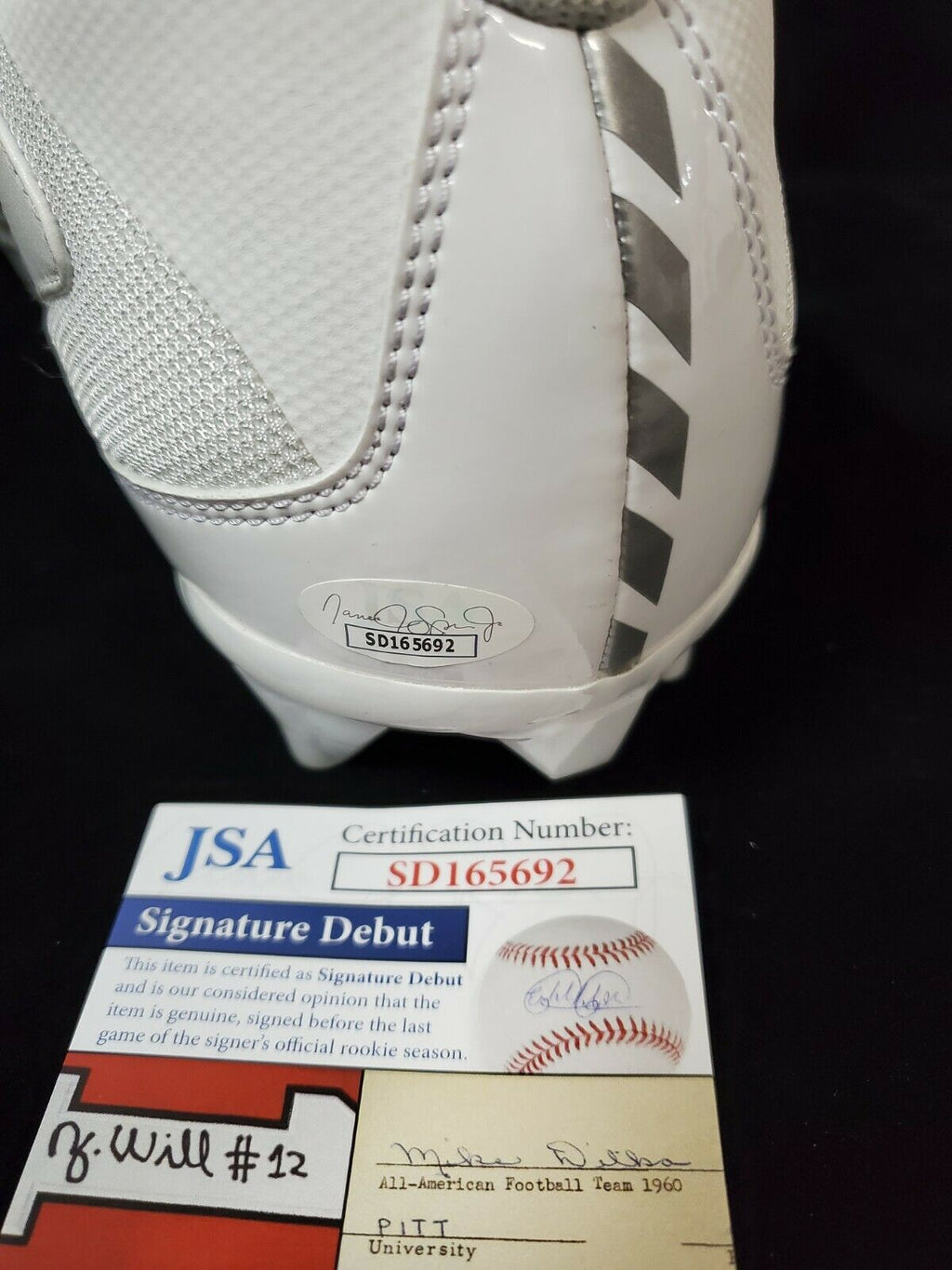 PATRICK SURTAIN II AUTOGRAPHED SIGNED CLEAT JSA COA
