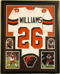 Framed Cleveland Browns Greedy Williams Autographed Signed Jersey Beckett Coa
