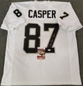 Oakland Raiders Dave Casper Autographed Signed Inscribed Jersey Jsa Coa
