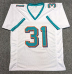 Miami Dolphins Brock Marion Autographed Signed Jersey Jsa Coa