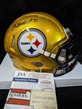 Pittsburgh Steelers Keeanu Benton Autographed Flash Mini Helmet Jsa Coa