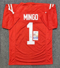 Ole Miss Rebels Jonathan Mingo Autographed Signed Jersey Jsa Coa