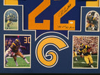 Framed John Cappelletti Autographed Signed Inscribed L.A. Rams Jersey Jsa Coa