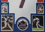 Framed New York Mets Jose Reyes Autographed Signed Jersey Jsa Coa