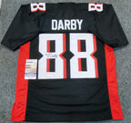 Atlanta Falcons Frank Darby Autographed Signed Jersey Jsa Coa