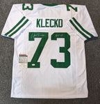 New York Jets Joe Klecko Autographed Signed Inscribed "Hof 23" Jersey Jsa Coa
