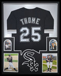 Framed Jim Thome Autographed Signed Chicago White Sox Beckett Holo