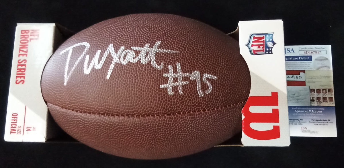 Green Bay Packers Devonte Wyatt Autographed Signed Football Jsa Coa