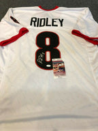 Georgia Bulldogs Riley Ridley Autographed Signed Jersey Jsa Coa