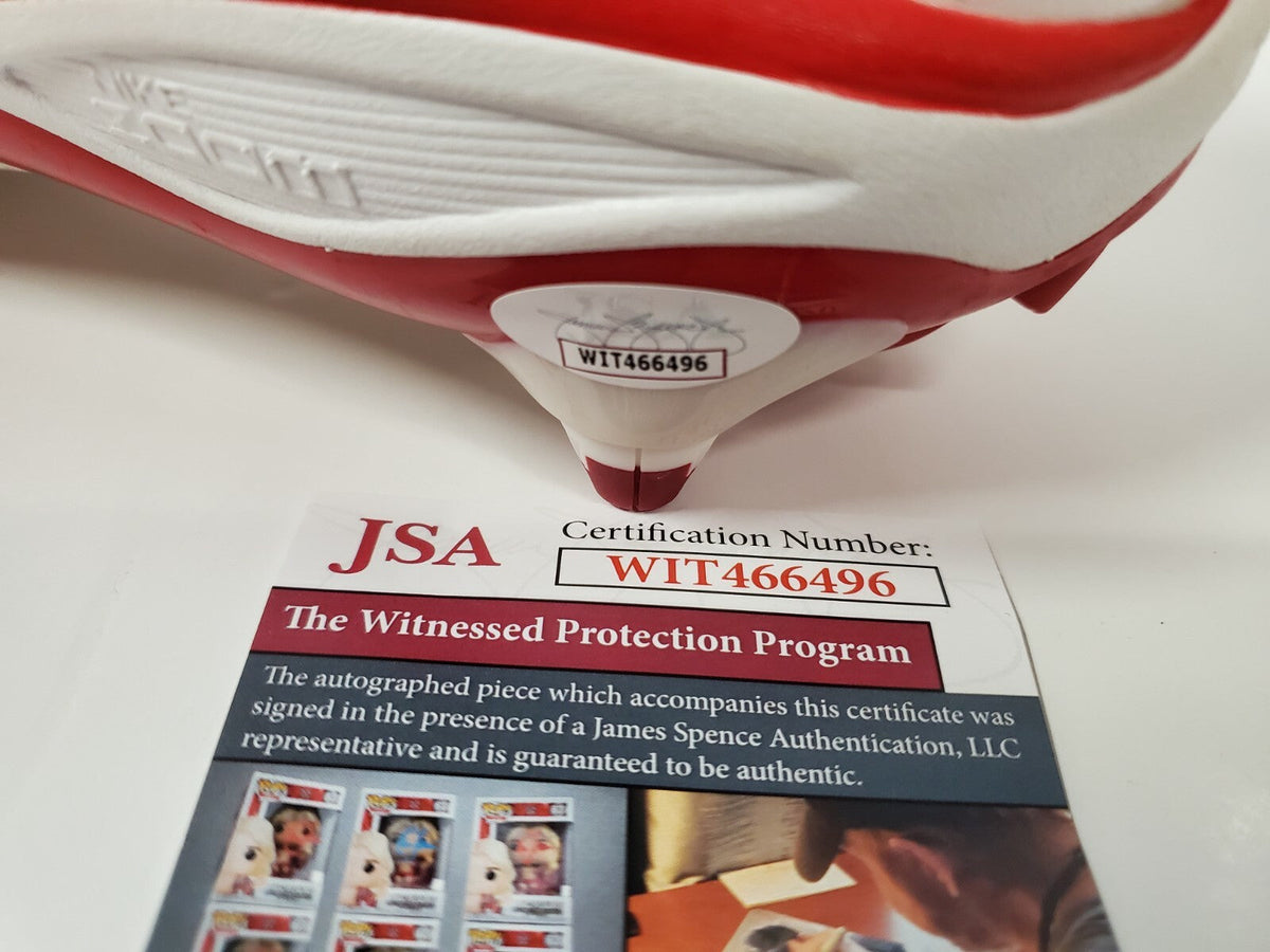 Mike Quick Autographed Signed Cleat Jsa Coa