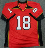 Maryland Terrapins Vernon Davis Autographed Signed Jersey Jsa Coa