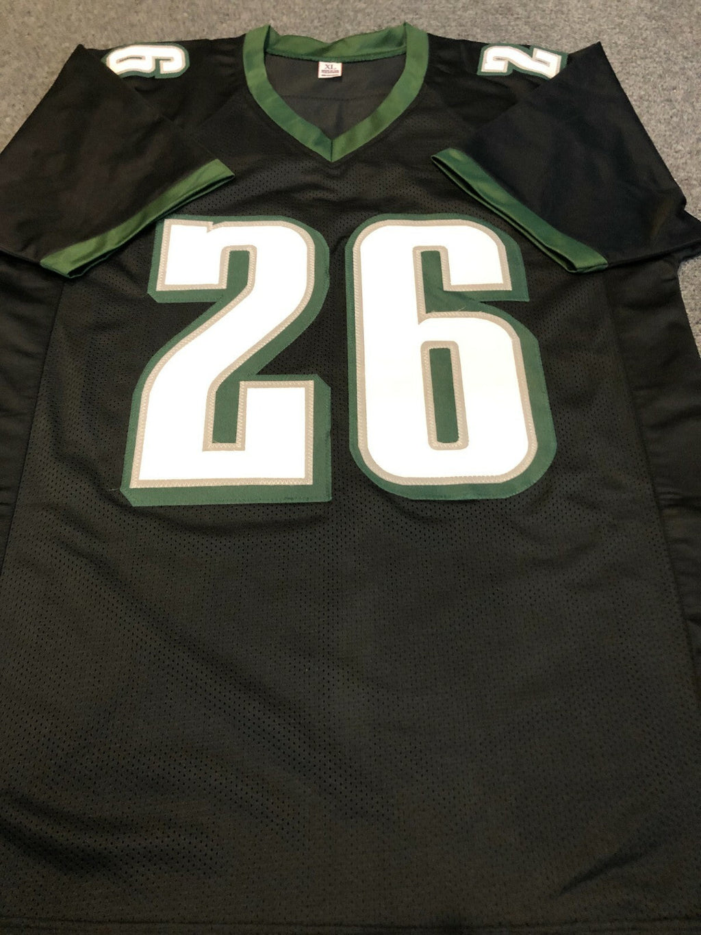 Philadelphia Eagles Miles Sanders Autographed Signed Jersey Jsa  Coa