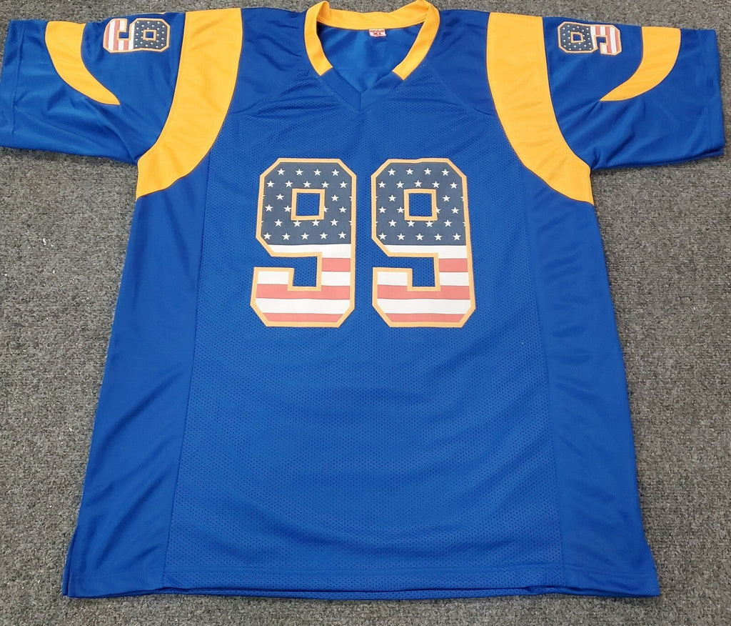 Los Angeles Rams Aaron Donald Autographed Signed Jersey Jsa Coa