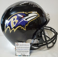 Baltimore Ravens Jamal Lewis Signed Inscr Full Sz Replica Helmet Schwartz Coa