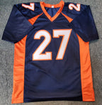 Denver Broncos Damarri Mathis Autographed Signed Jersey Jsa Coa