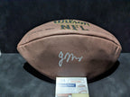Carolina Panthers Jonathan Mingo Signed Nfl Football Jsa Coa
