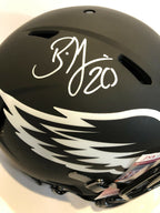 Brian Dawkins Signed Eagles Full Size Speed Eclipse Authentic Helmet Jsa Coa